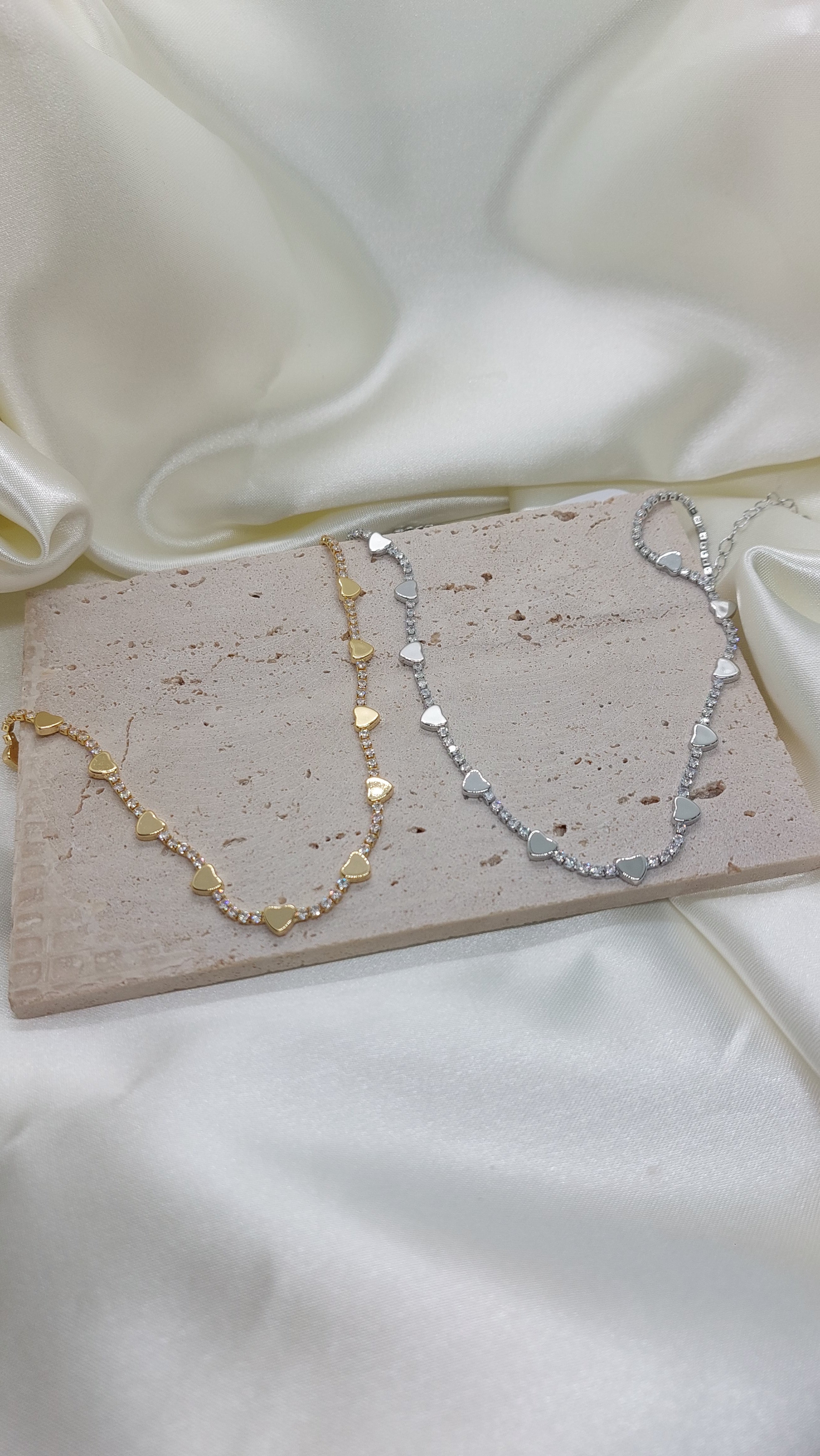 Girocollo cuore brilla